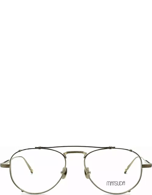 Matsuda M3142 - Brushed Gold Rx Glasse