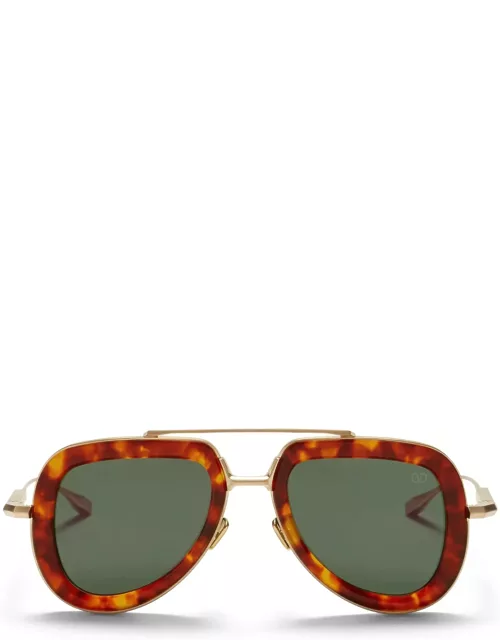 Valentino Eyewear V-lstory - Honey Tortoise / Light Gold Sunglasse