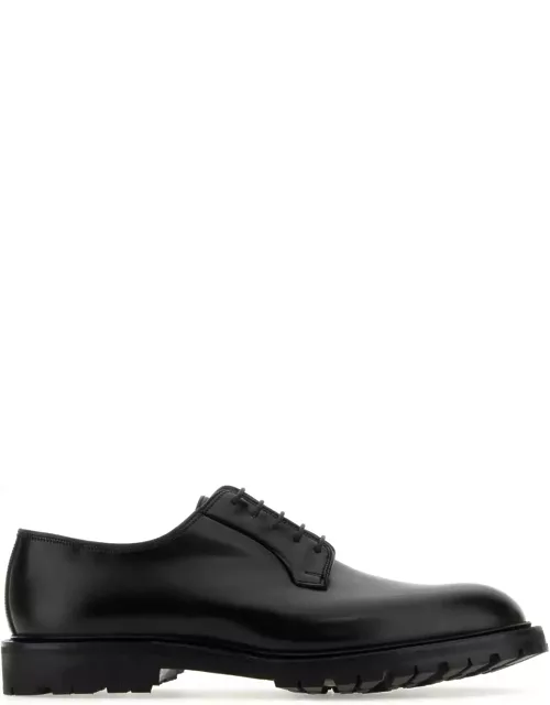 Crockett & Jones Black Leather Lanark 3 Lace-up Shoe