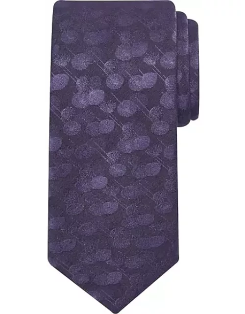 Pronto Uomo Men's Narrow Dandelion Tie Lilac