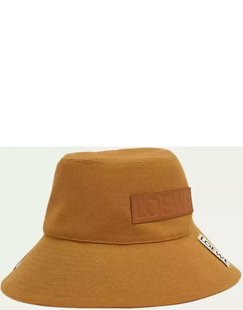 Fisherman Orange Bucket Hat