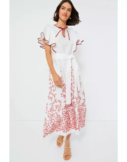 Strawberry Leaves Daisy Dres
