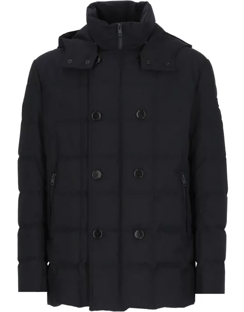 Fay Faux Double-breasted Down Jacket