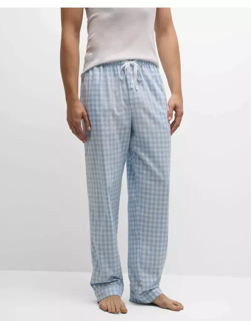 Men's Cotton Gingham Check Pajama Pant