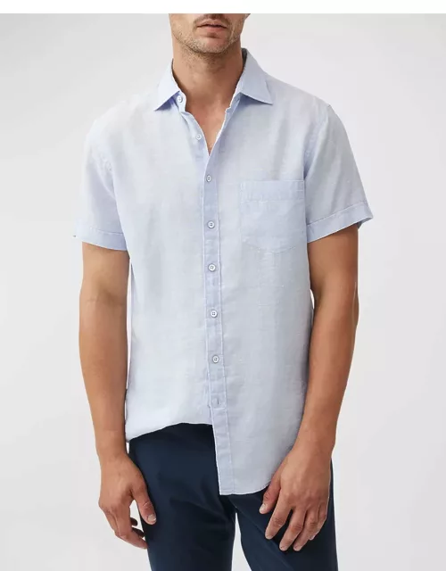 Men's Palm Beach Linen Short-Sleeve Shirt