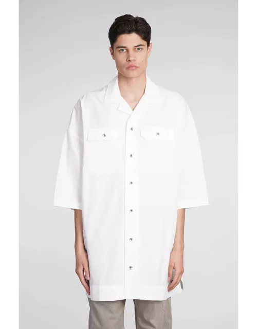 DRKSHDW Magnum Tommy Shirt In White Cotton