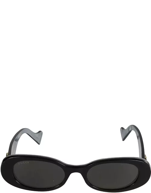 Gucci Eyewear Gg Plaque Cat-eye Sunglasse