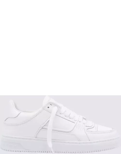 REPRESENT White Leather Apex Tonal Sneaker