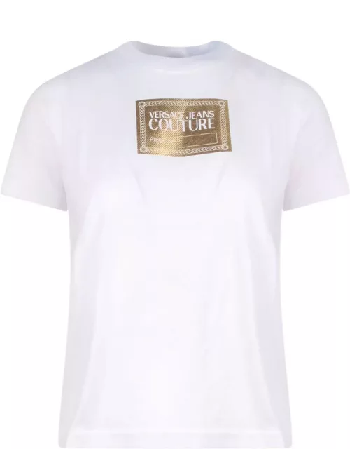 Versace Jeans Couture T-shirts And Polos White