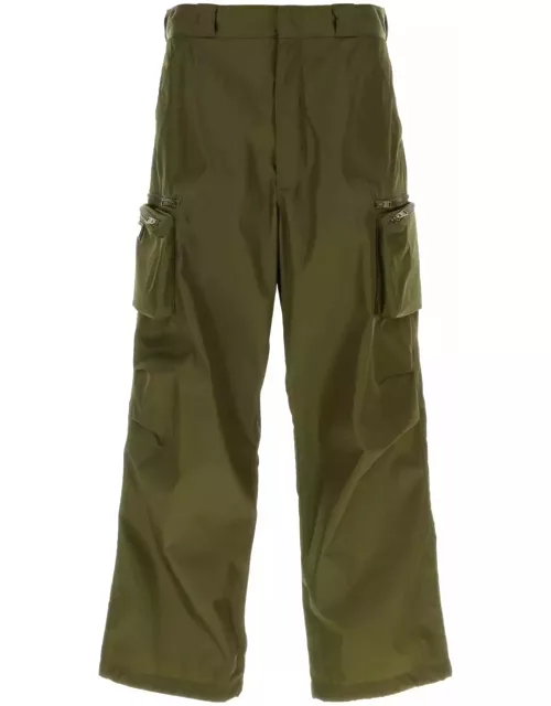 Prada Army Green Re-nylon Cargo Pant