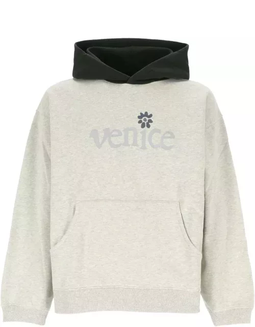 ERL Venice Logo Ribbed Hoodie