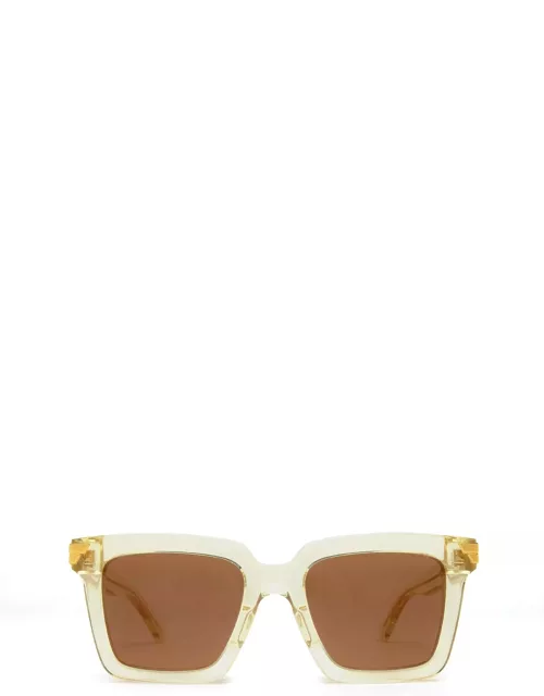 Bottega Veneta Eyewear Bv1005s Beige Sunglasse