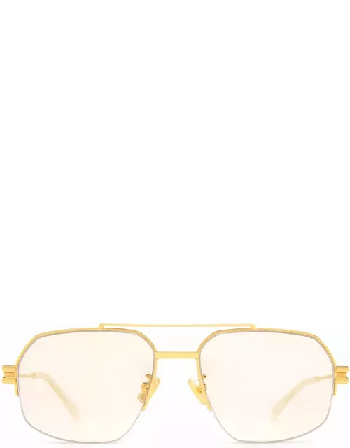 Bottega Veneta Eyewear Bv1127s Gold Sunglasse
