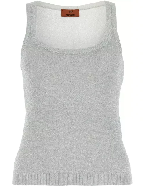 Missoni Viscose Tank Top With Metalized Filament