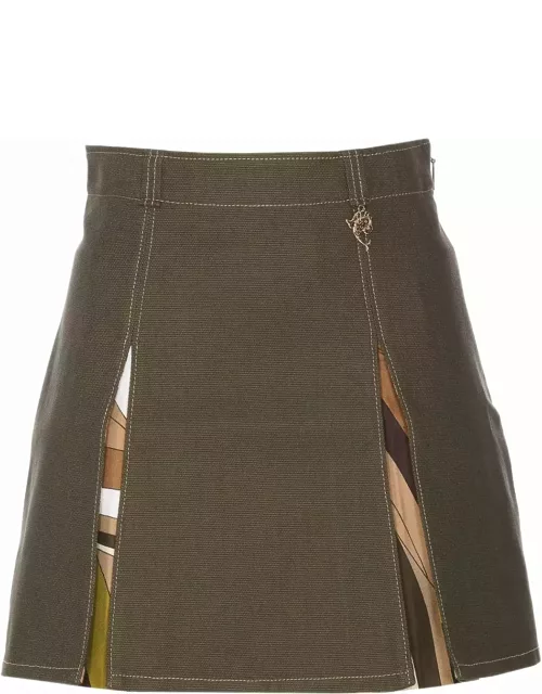 Pucci Iride Mini Skirt
