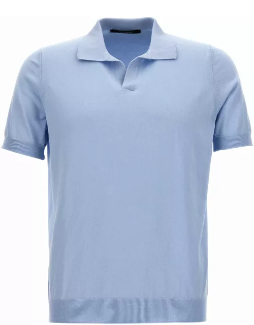 Tagliatore Knitted Polo Shirt