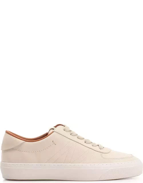 Moncler monclub Low Sneakers In Leather