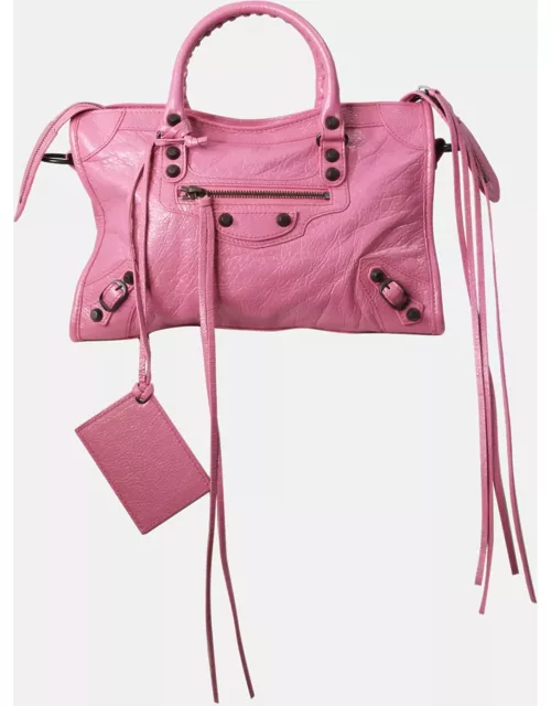 Balenciaga Pink leather City bag