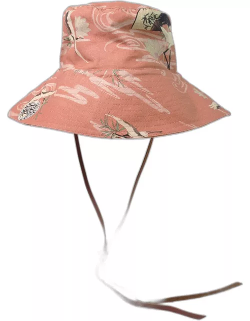 Safari Linen-Blend Bucket Hat