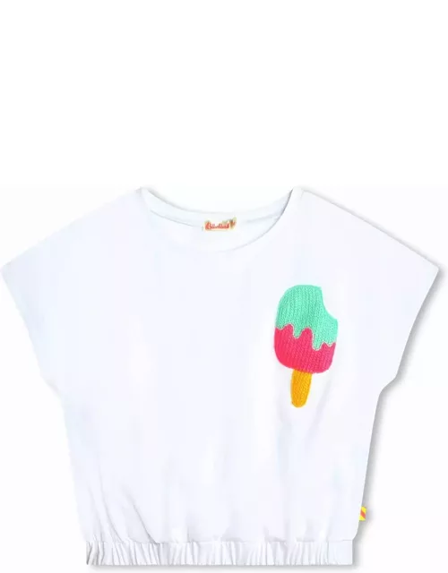 Billieblush T-shirt Con Stampa
