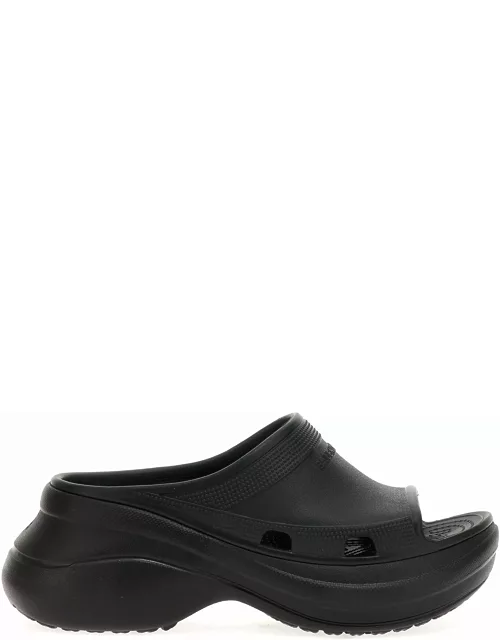 Balenciaga Crocs Platform Sandal