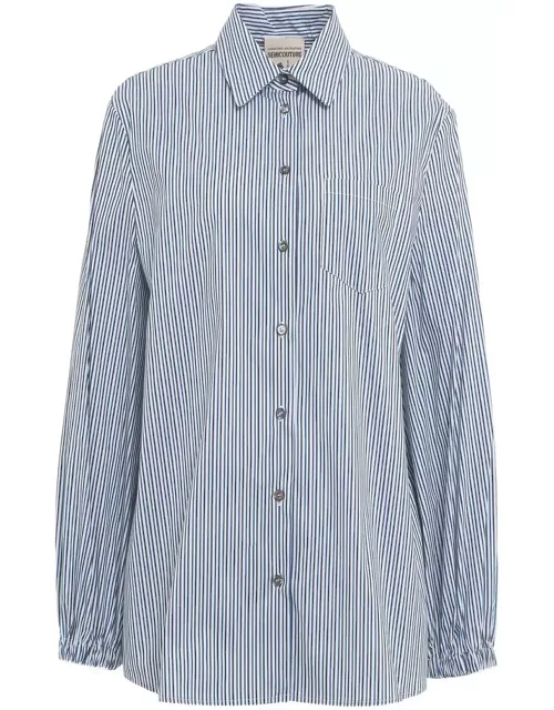 SEMICOUTURE Striped Cotton Shirt