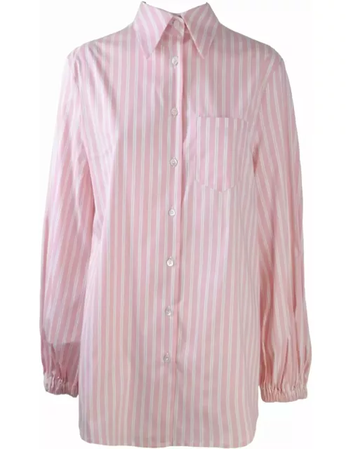 SEMICOUTURE Striped Cotton Shirt
