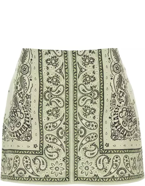Zimmermann Printed Linen Matchmaker Mini Skirt