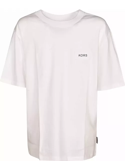 Michael Kors Logo Round Neck T-shirt