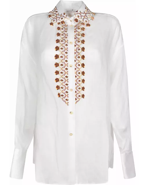 Ermanno Scervino Buttoned Long-sleeved Shirt