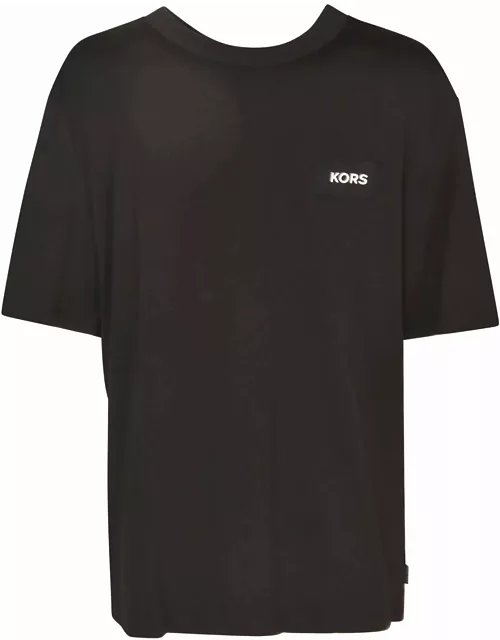 Michael Kors Logo Round Neck T-shirt