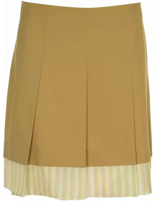 Marni Short Pleated Skirt
