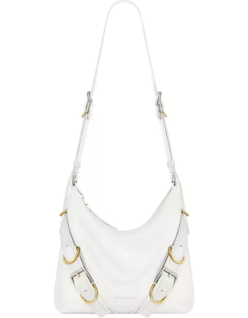Givenchy Voyou Crossbody Bag In Ivory Leather