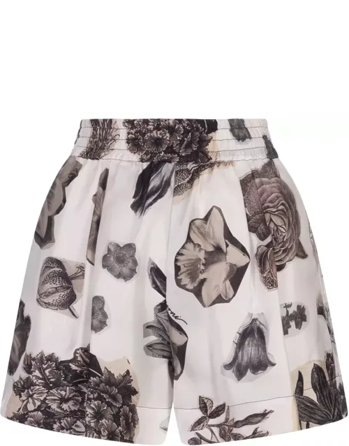 Marni Shorts With Nocturnal Print