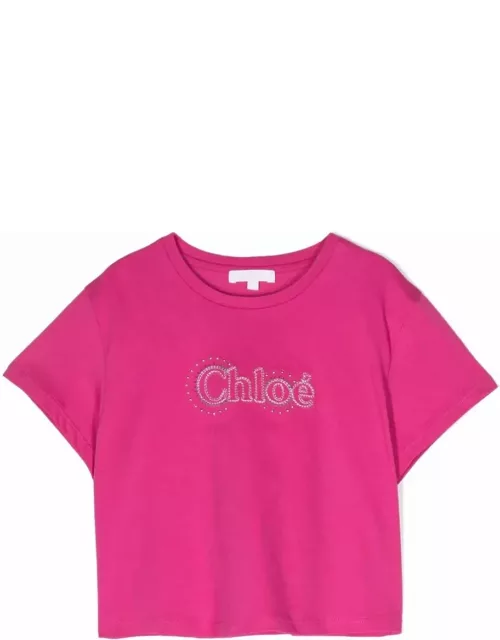 Chloé T-shirt With Embroidery