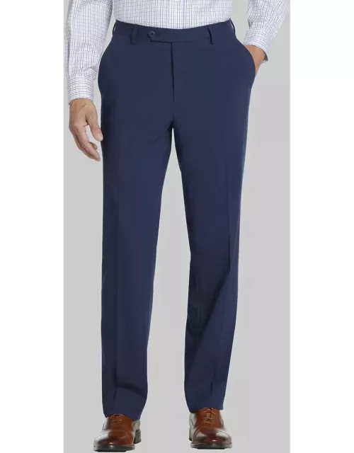 JoS. A. Bank Big & Tall Men's Traditional Fit Suit Pants , Bright Navy, 44x30 - Suit Separate