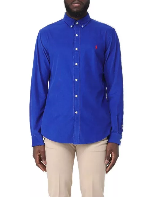 Pony Logo Embroidered Buttoned Shirt Polo Ralph Lauren