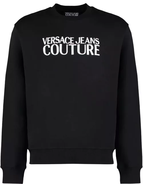 Versace Jeans Couture Cotton Crew-neck Sweatshirt
