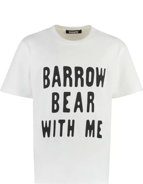 Barrow Cotton Crew-neck T-shirt