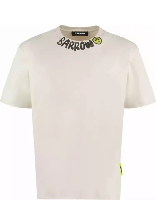 Barrow Logo Cotton T-shirt