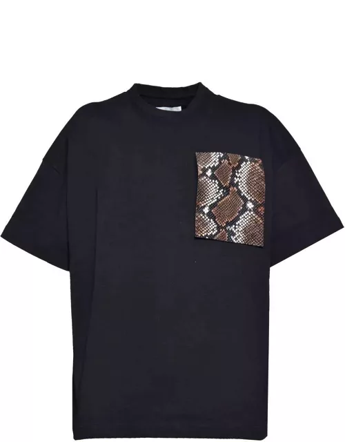 Jil Sander Patterned Pocket Short-sleeved T-shirt