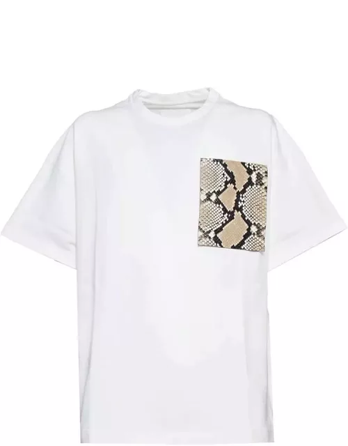 Jil Sander Patterned Pocket Short-sleeved T-shirt