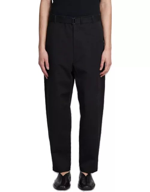 Lemaire Strap-detailed Cropped Trouser