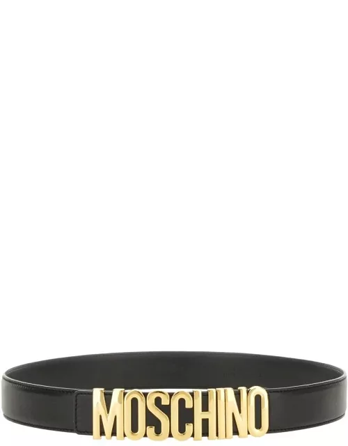 Moschino label Belt