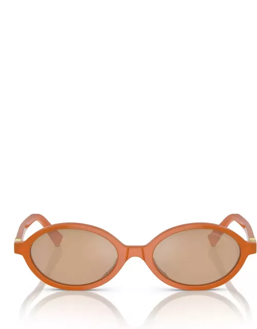 Miu Miu Eyewear Mu 04zs Turmenic Opal Sunglasse