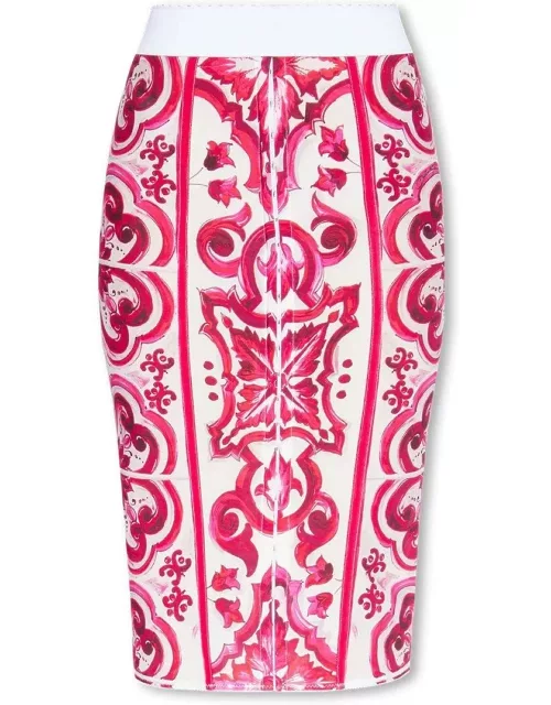 Dolce & Gabbana High-waisted Pencil Skirt
