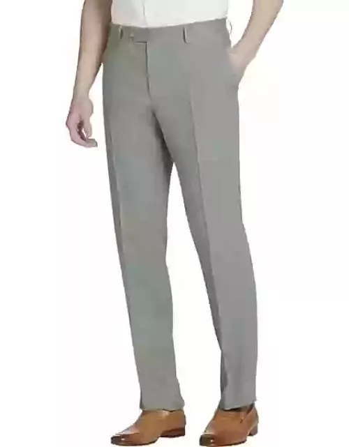 Tommy Hilfiger Big & Tall Modern Fit Men's Suit Separates Linen Pants Sage