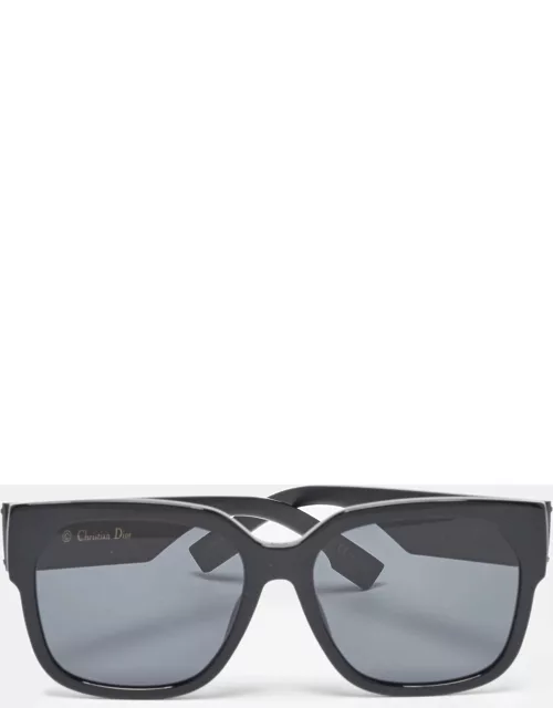 Dior Black 8072K Square Sunglasse