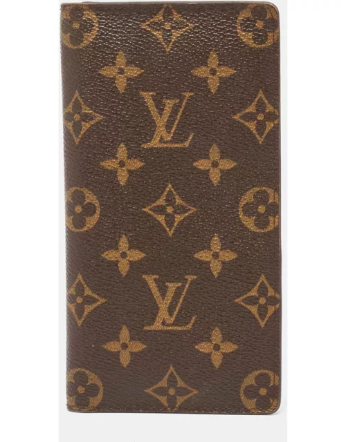 Louis Vuitton Monogram Canvas Long Bifold Wallet