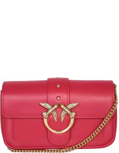 Pinko Love One Pocket Red Bag